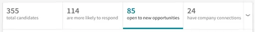 LinkedIN search screenshot