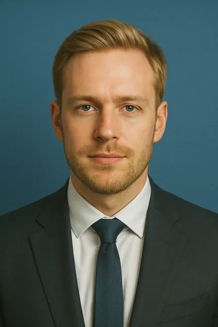 Photograph on a CV with filter or digital effect