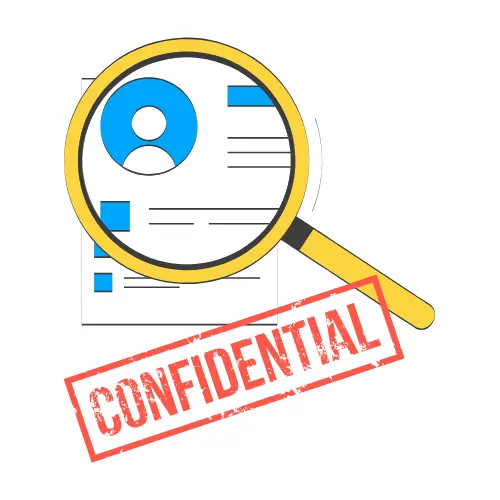 Recruiter screening illustration